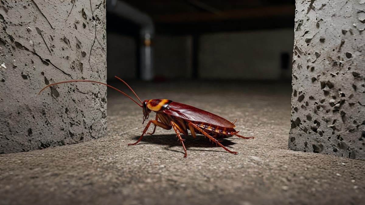 American cockroach identification - largest pest species