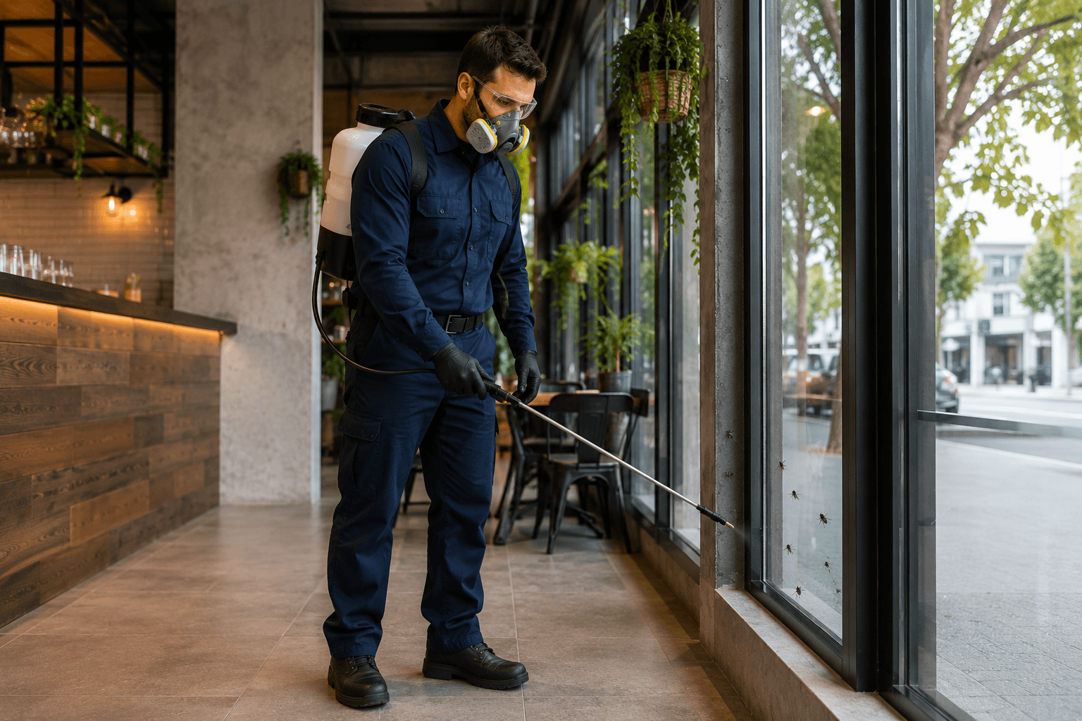 T47 Pest Control technician providing professional fly control in Melbourne