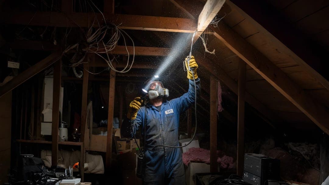 Professional Termite Dusting Treatment