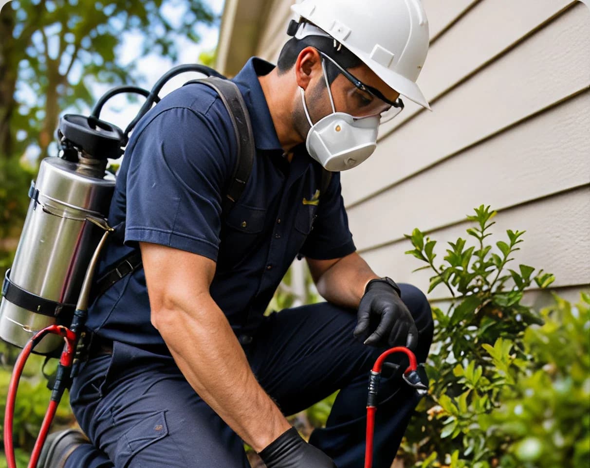 T47 Pest Control technician providing trusted termite control services in Melbourne