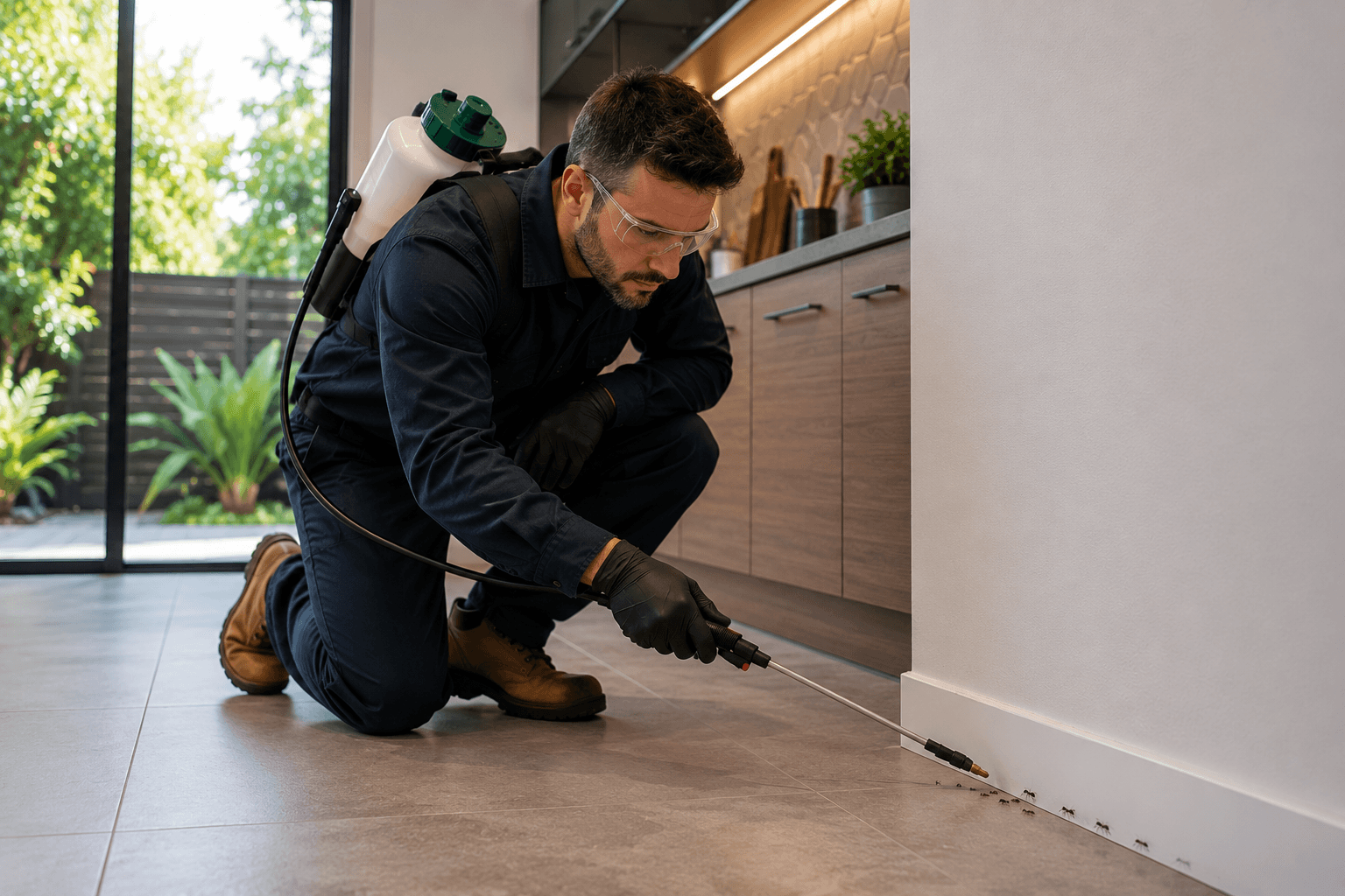 T47 Pest Control technician providing professional ant control in Melbourne