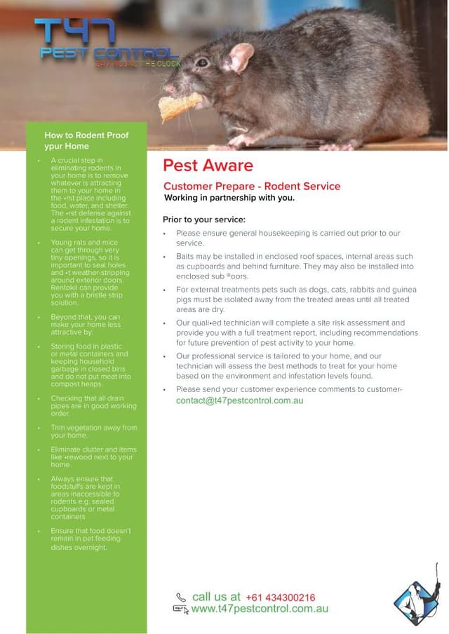 Preview of Rodent Services