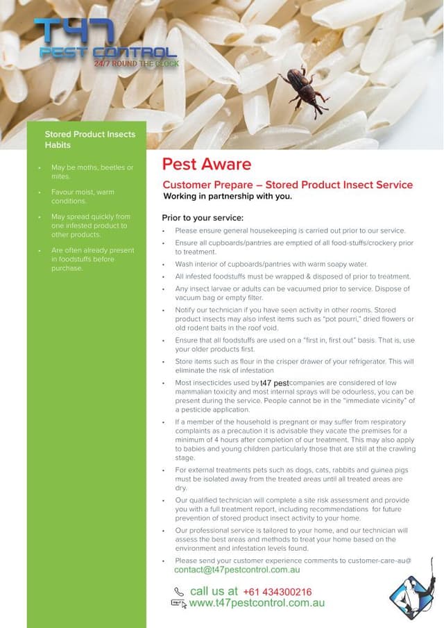 Preview of Stored Product Insect Services