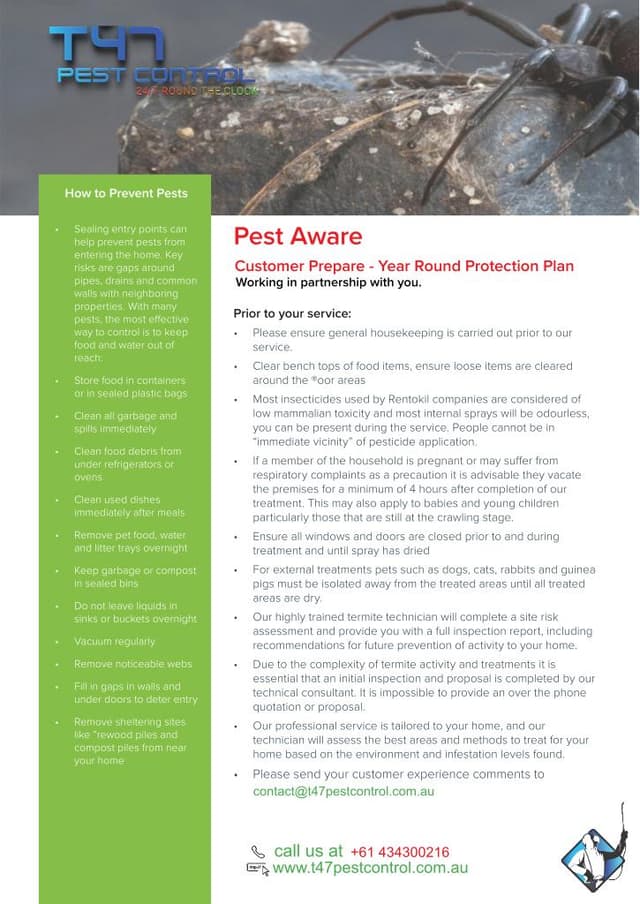 Preview of Year Round Protection Plan