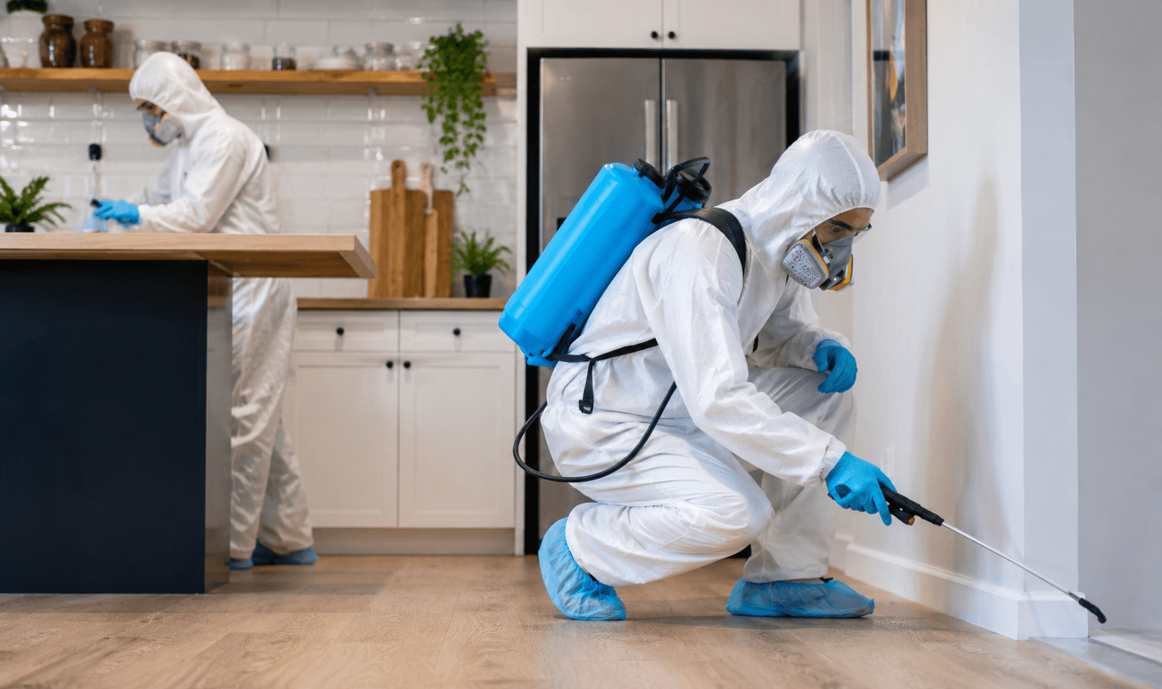 T47 Pest Control technicians providing residential pest control in Melbourne