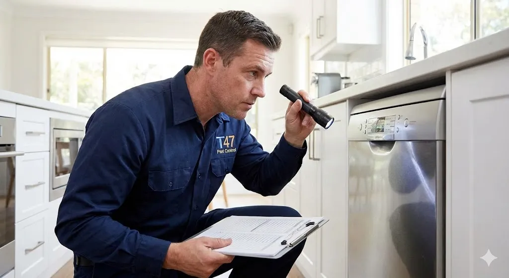 Professional rodent inspection process