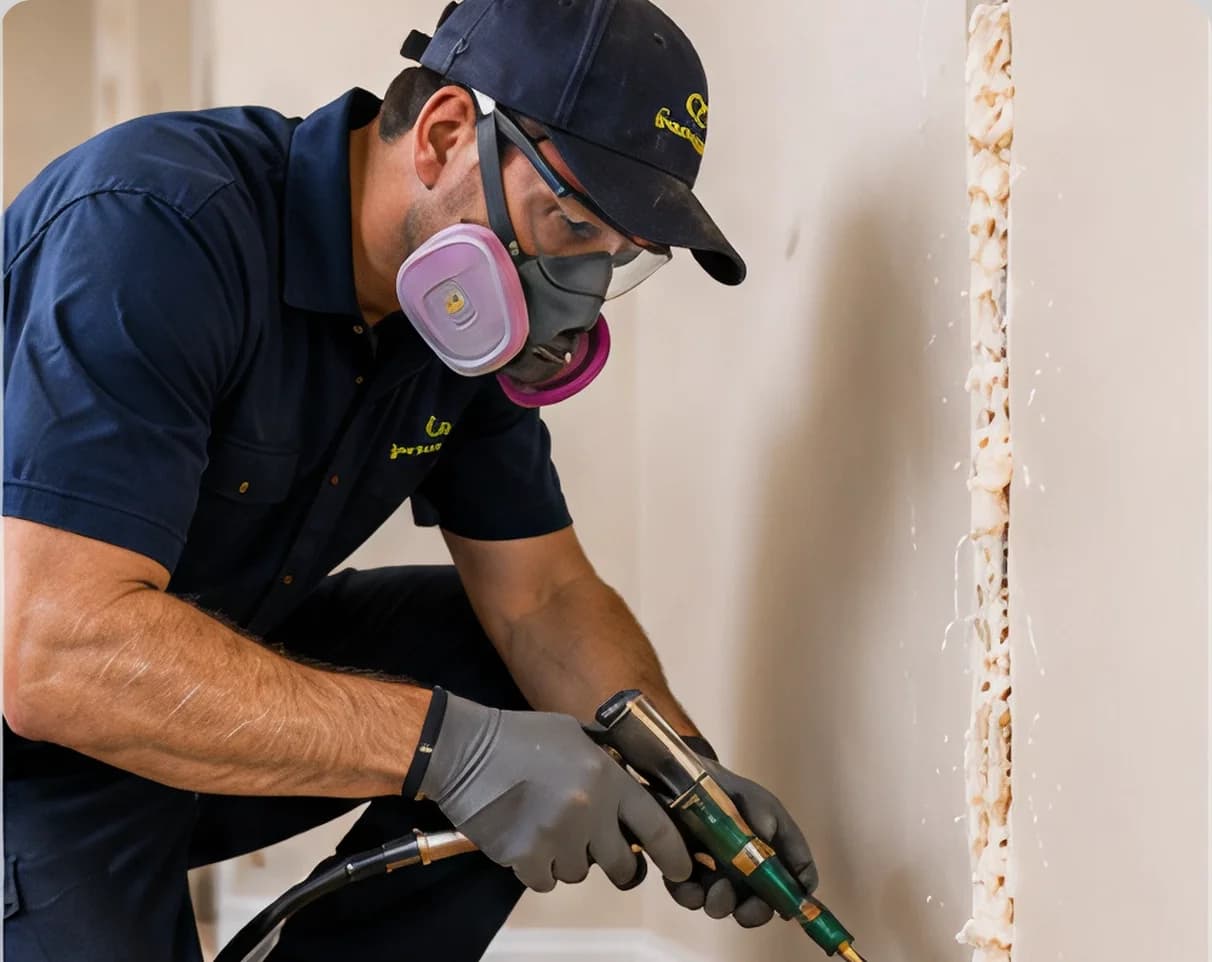 T47 Pest Control technician providing commercial termite control services for businesses in Melbourne